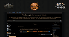 Desktop Screenshot of burninglegion.org